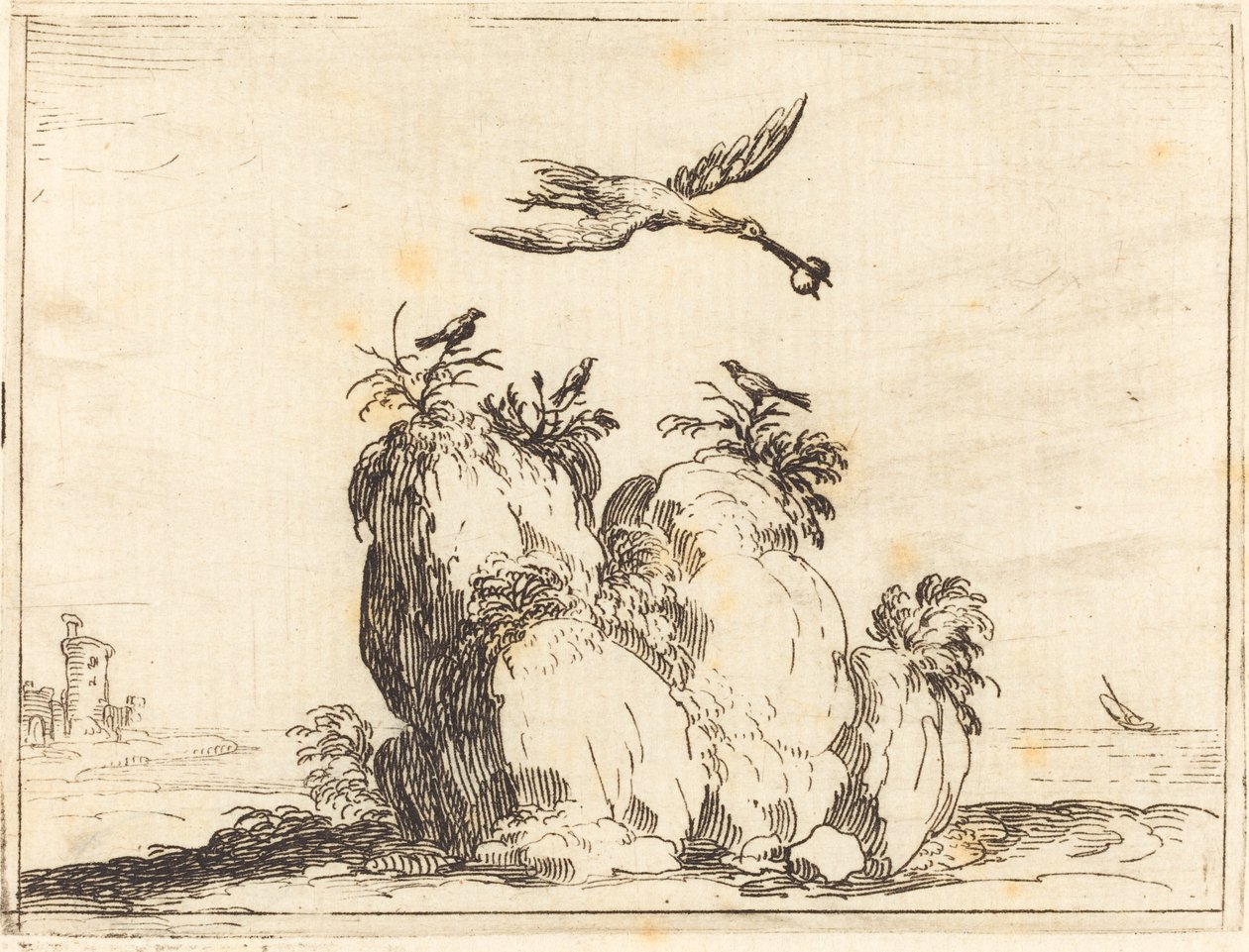 Daru repülés alkotó: Jacques Callot