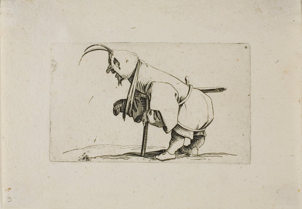 Cripple sapkával, a Varie Figure Gobbitól alkotó: Jacques Callot