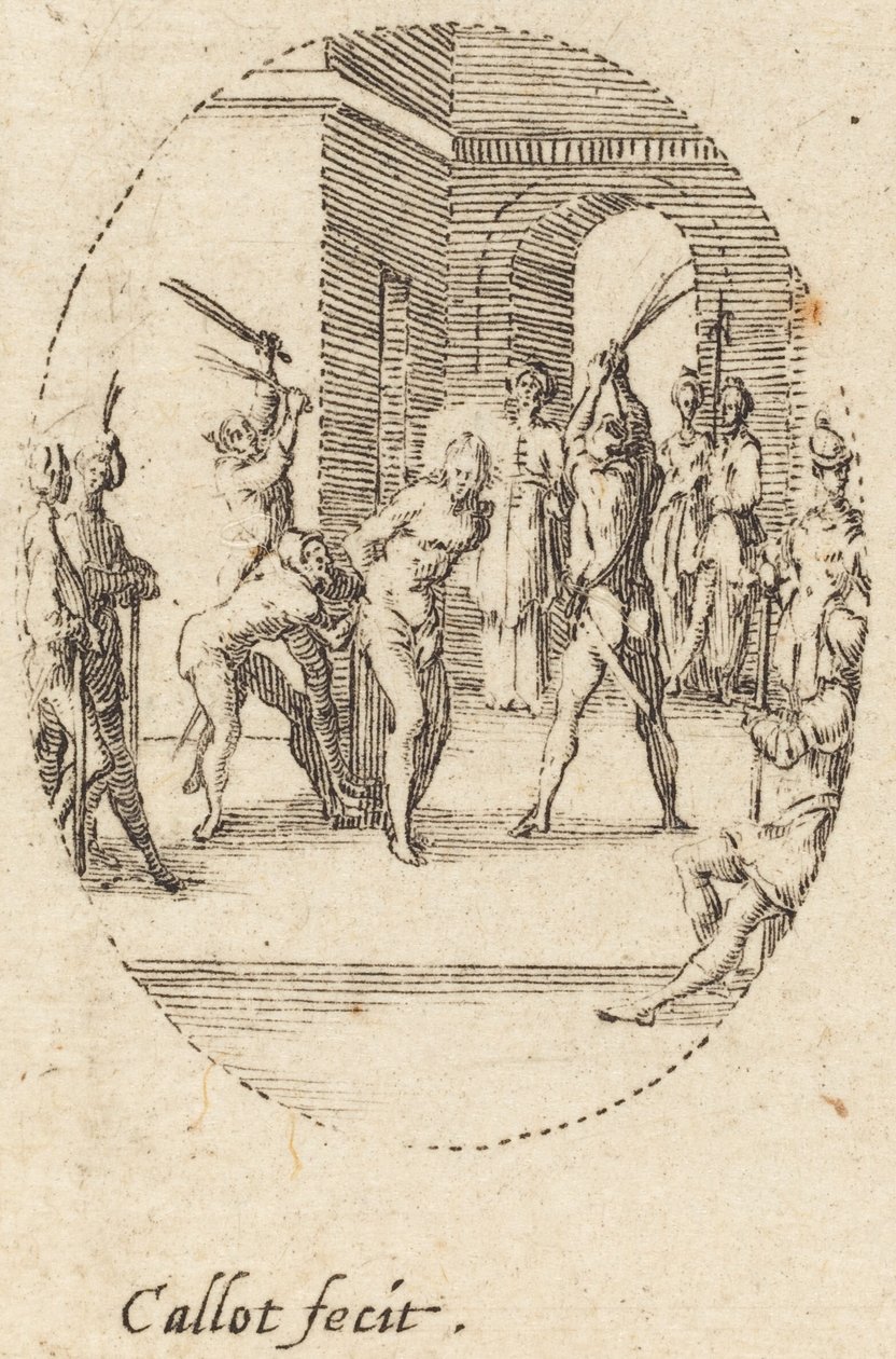 Koronázás tövisekkel alkotó: Jacques Callot