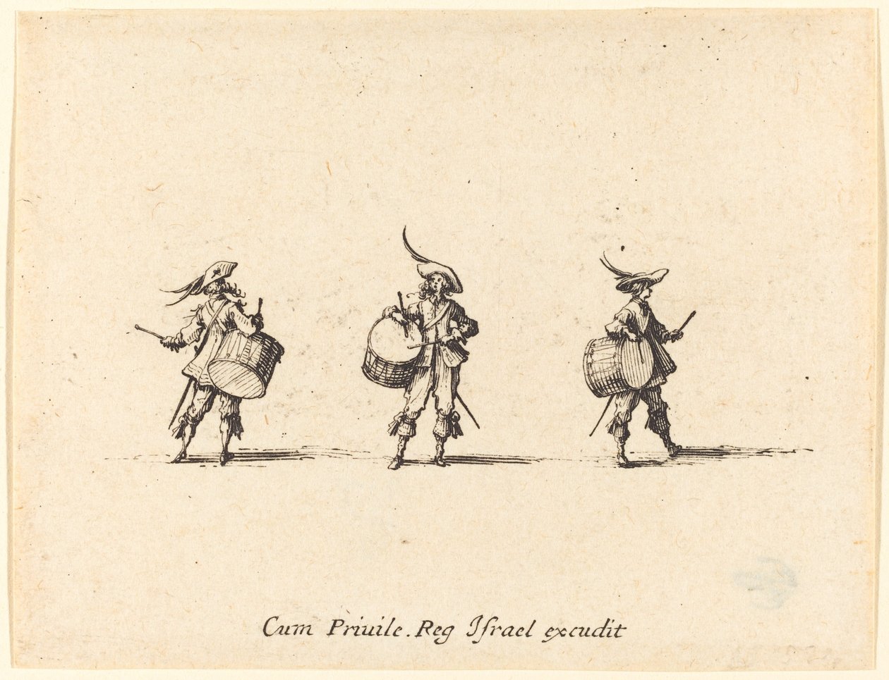 Fúró dobokkal alkotó: Jacques Callot