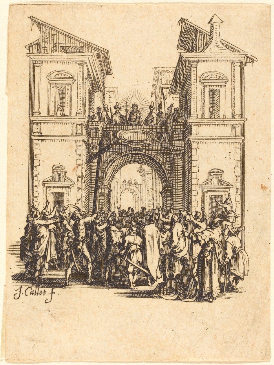 Íme az ember, c. 16241625. alkotó: Jacques Callot