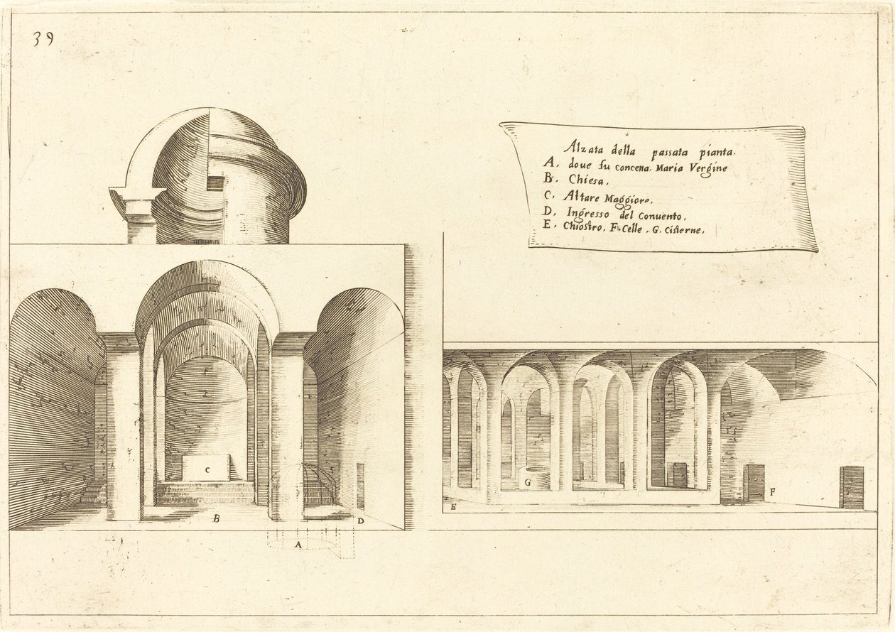 Egy templom felemelése alkotó: Jacques Callot