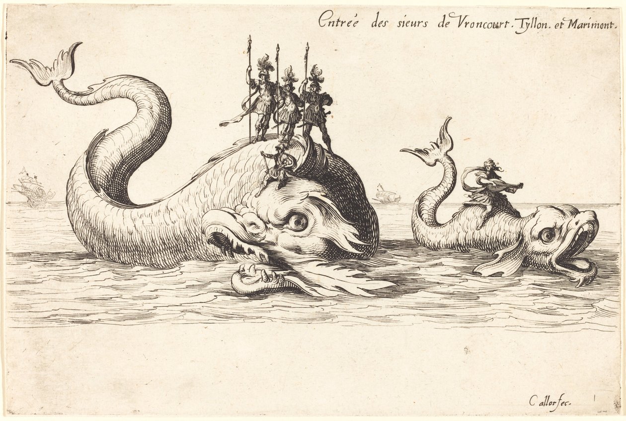 Mm bejegyzése de Vroncourt, Tyllon és Marimont alkotó: Jacques Callot