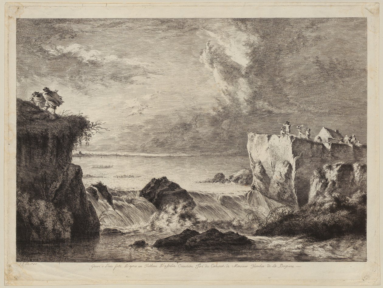 Ünnepi lakoma, a „A bohémek” sorozat 4. lapja alkotó: Jacques Callot