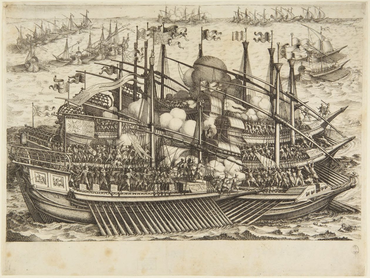 Az első tengeri csata alkotó: Jacques Callot