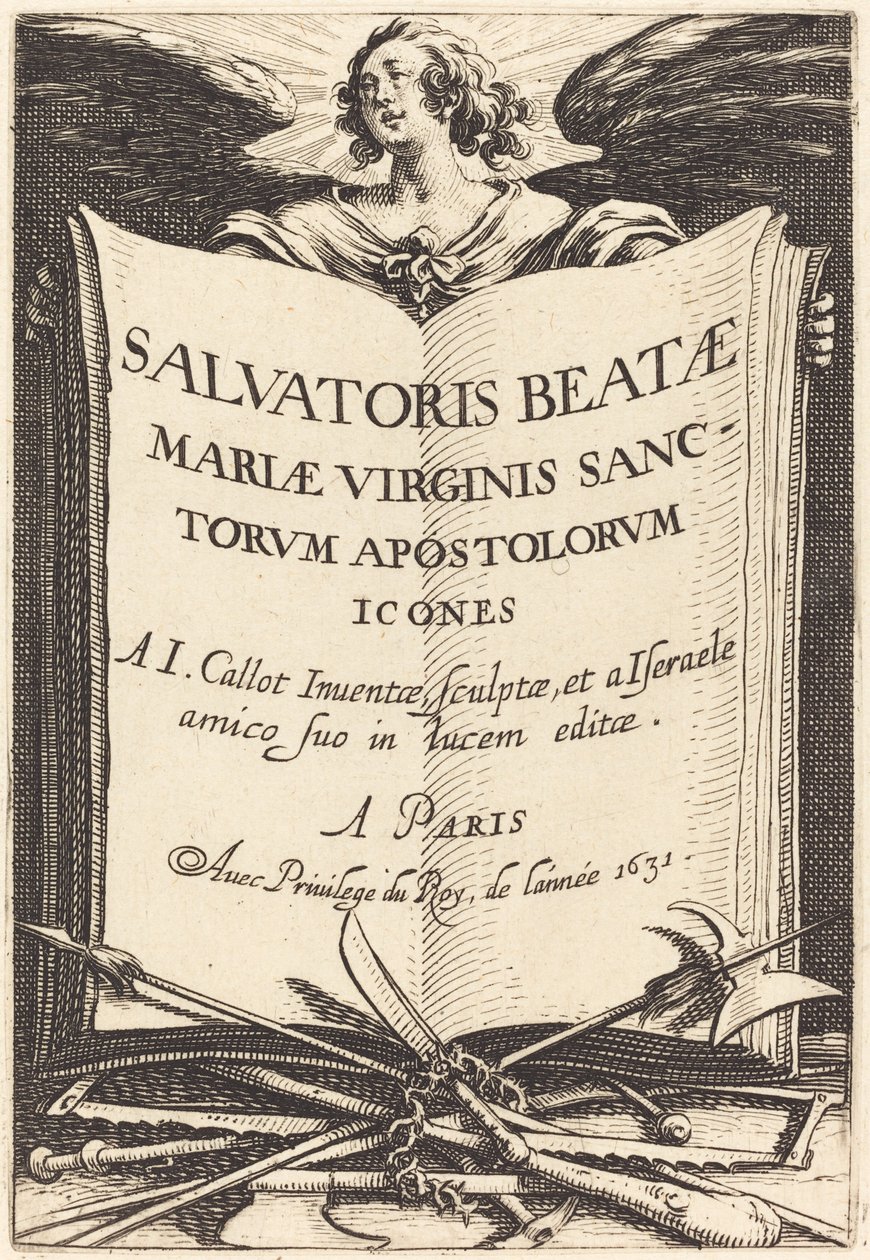 A "The Large Apostles" címlapja alkotó: Jacques Callot