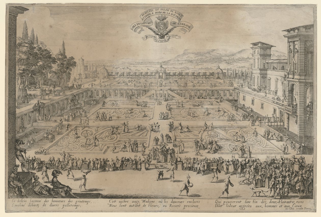 Nancy kertje alkotó: Jacques Callot