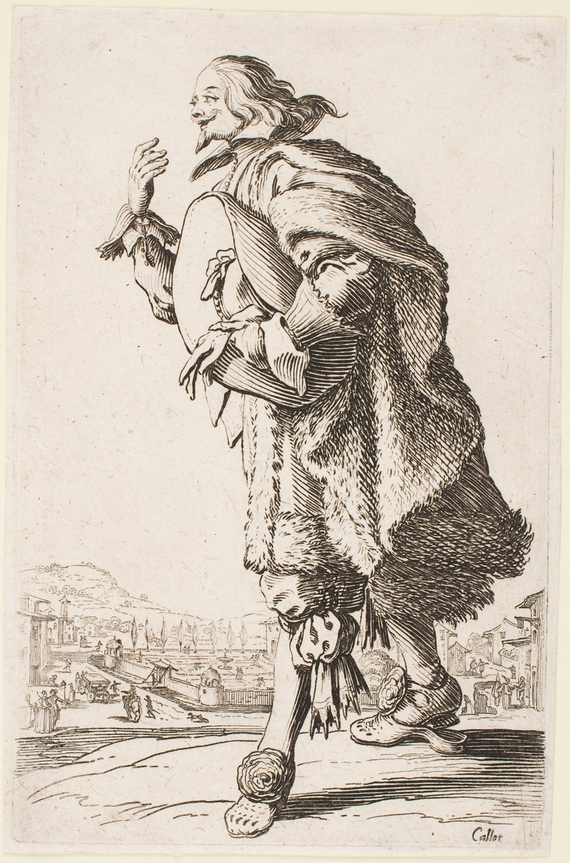Gentleman Bowing, a „The Nobility of Lorraine” sorozatból alkotó: Jacques Callot