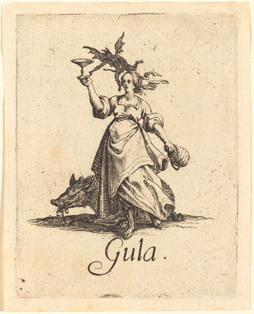 Falánkság, valószínűleg 1621 után. alkotó: Jacques Callot