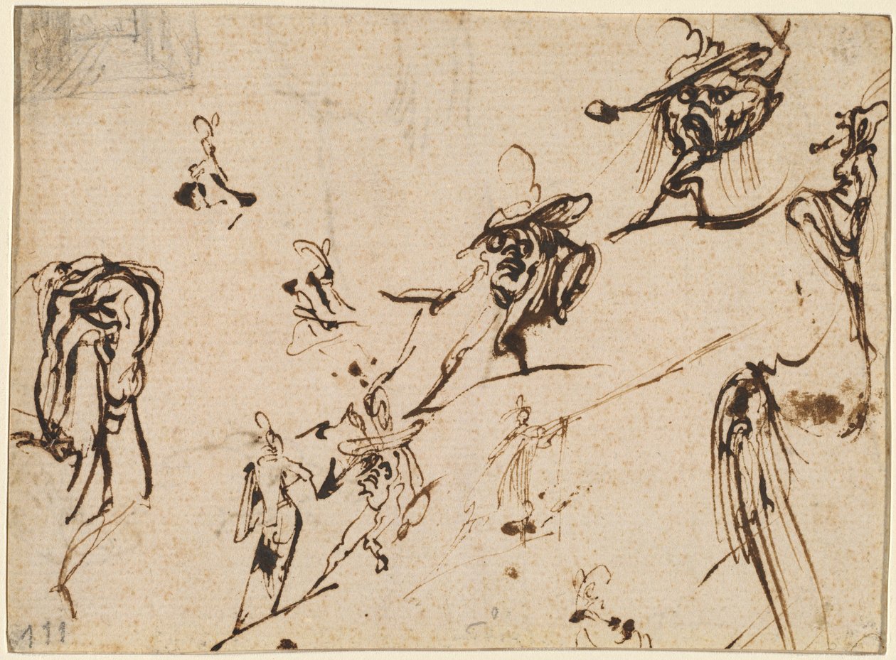 Gobbi és más bizarr alakok alkotó: Jacques Callot