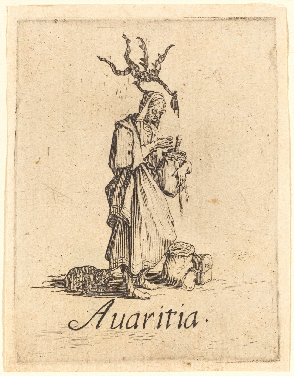 Kapzsiság alkotó: Jacques Callot
