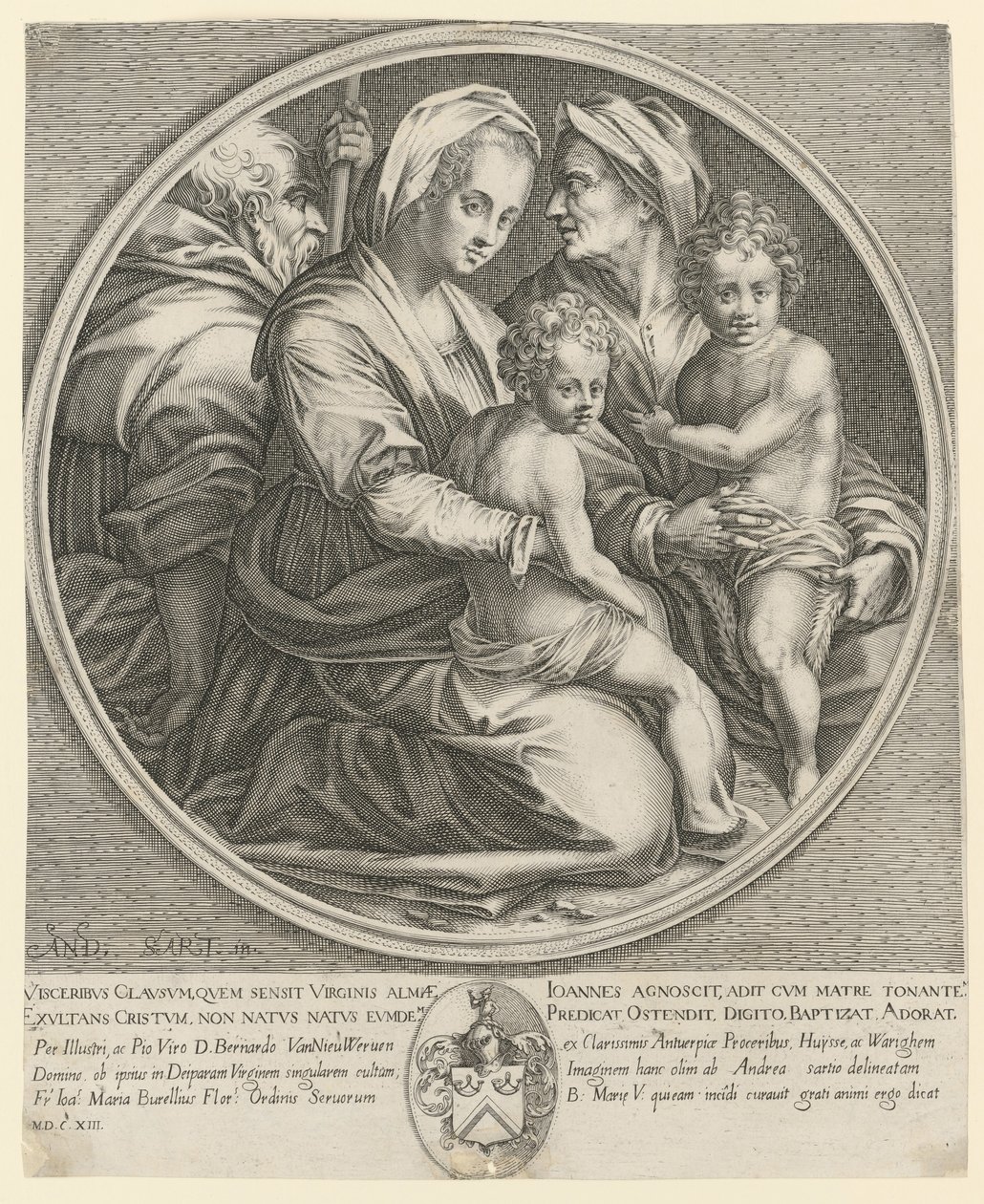 A Szent Család alkotó: Jacques Callot