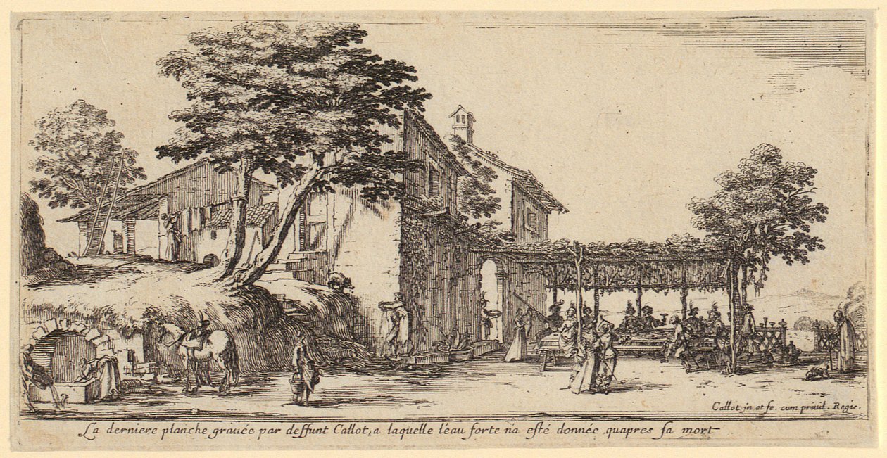Szent Thaddäus vagy Szent Júdás, a „Jézus, a tizenkét apostol és Mária” sorozat 16. lapja alkotó: Jacques Callot