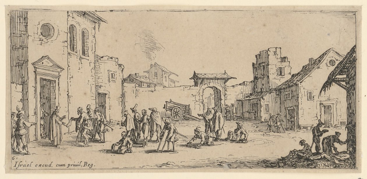 Kórház alkotó: Jacques Callot