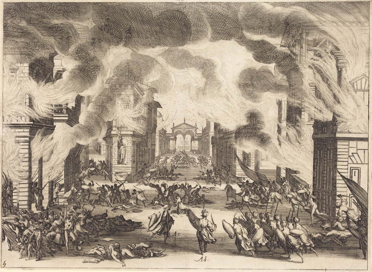 A Szulejmán, V. felvonás alkotó: Jacques Callot