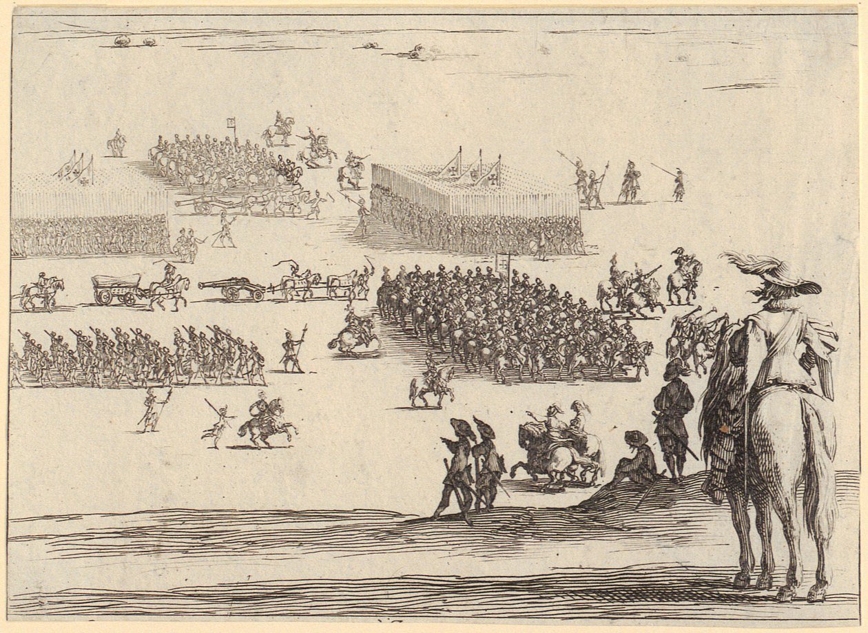 Keresztre feszítés, a „Kis passió” sorozat 11. lapja alkotó: Jacques Callot