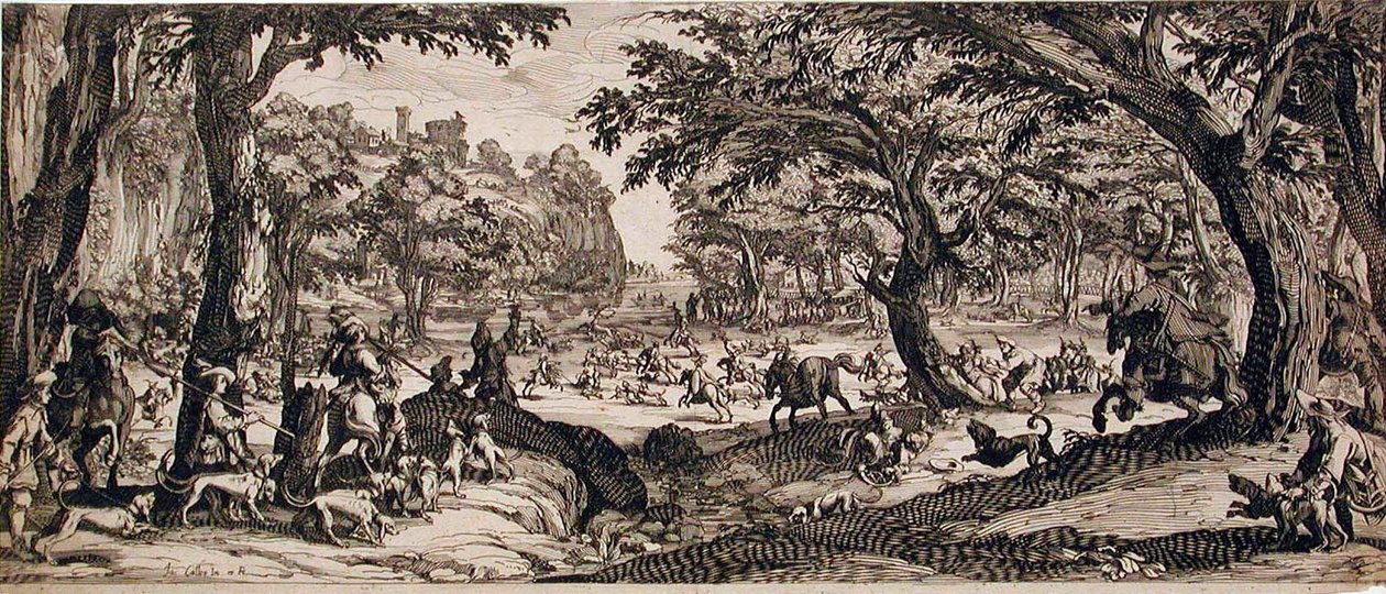 A nagy vadászat alkotó: Jacques Callot