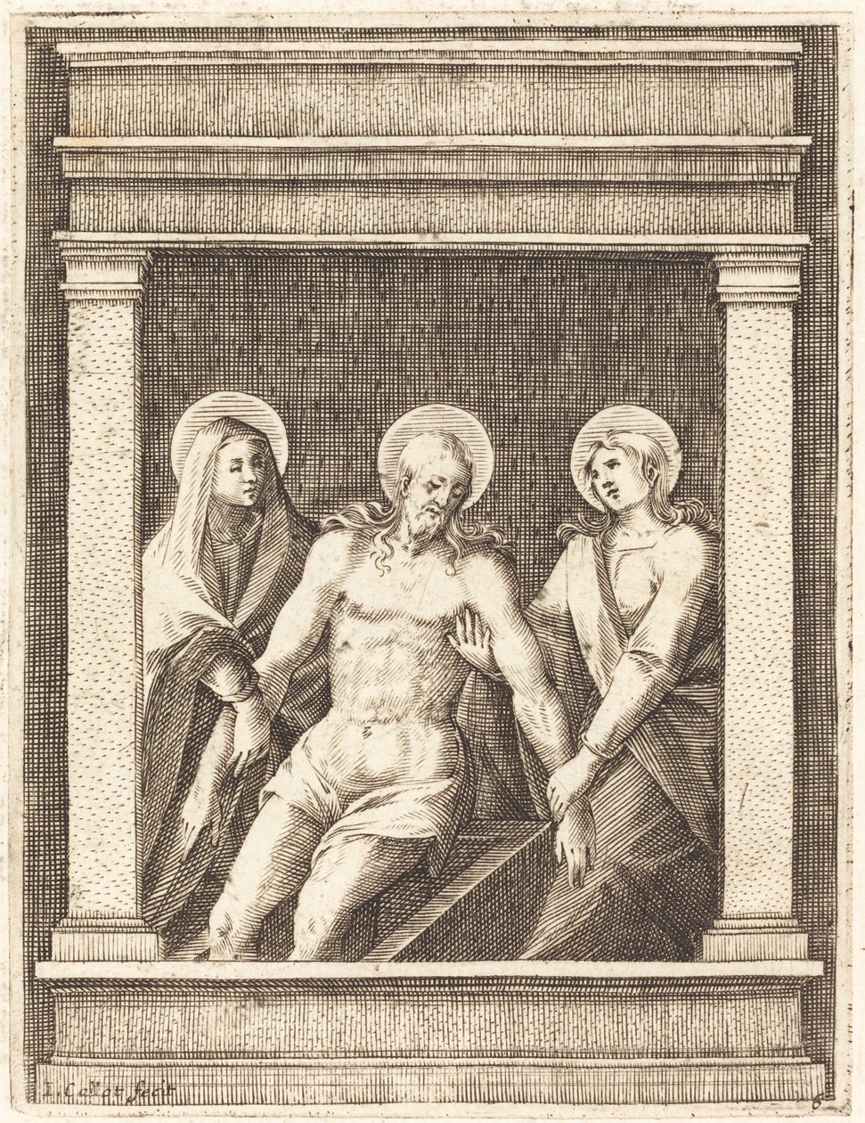 Siralom, 16081611. alkotó: Jacques Callot