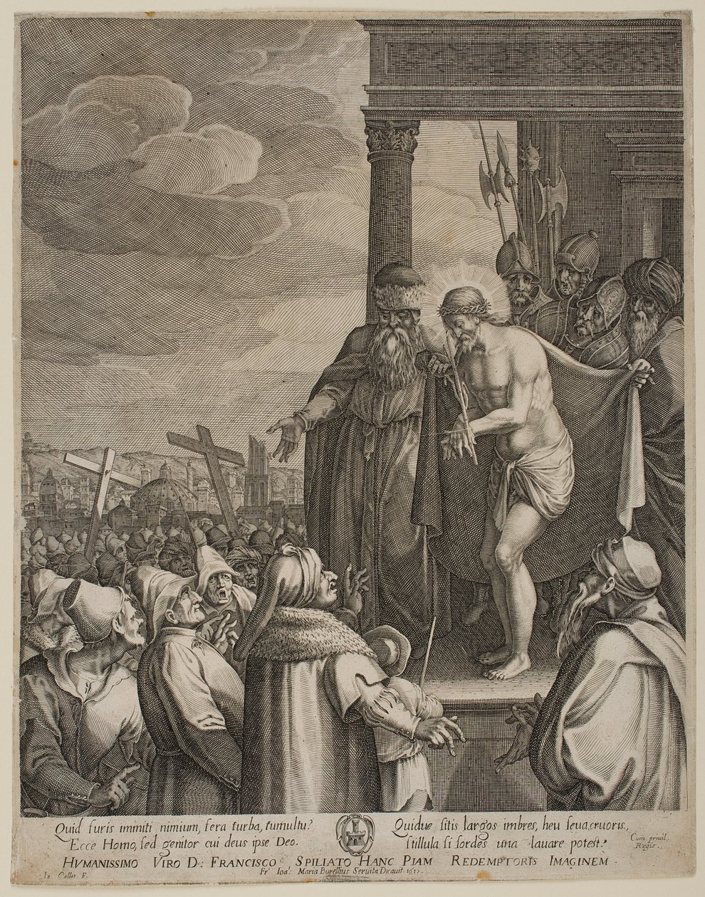 Nagy Ecce Homo alkotó: Jacques Callot