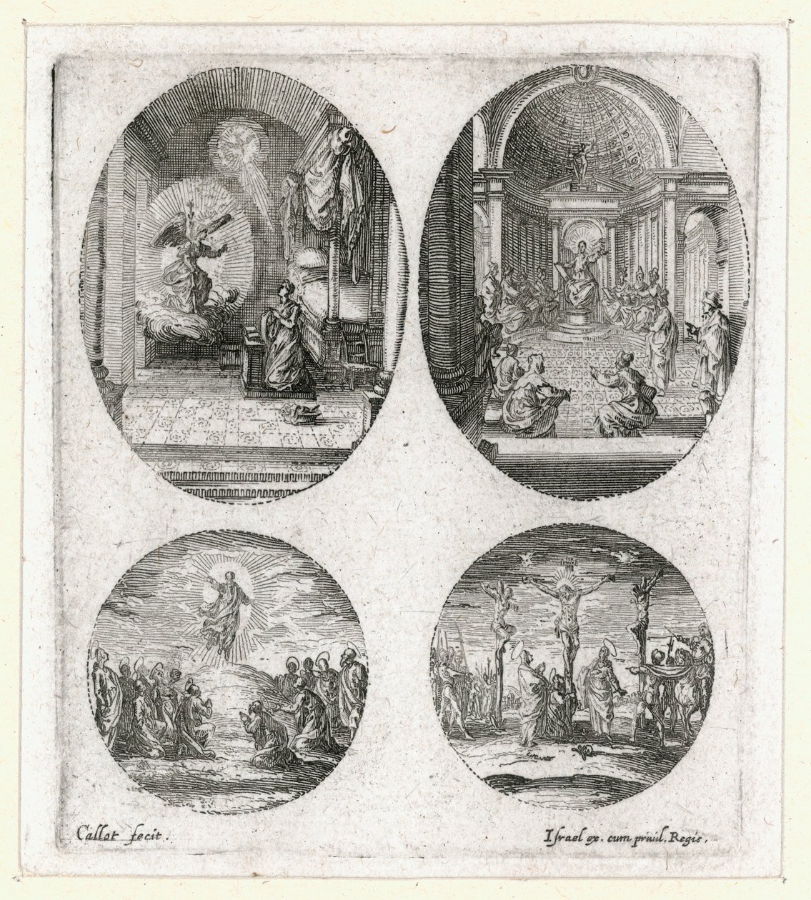 A passió csodái ... (metszet) alkotó: Jacques Callot