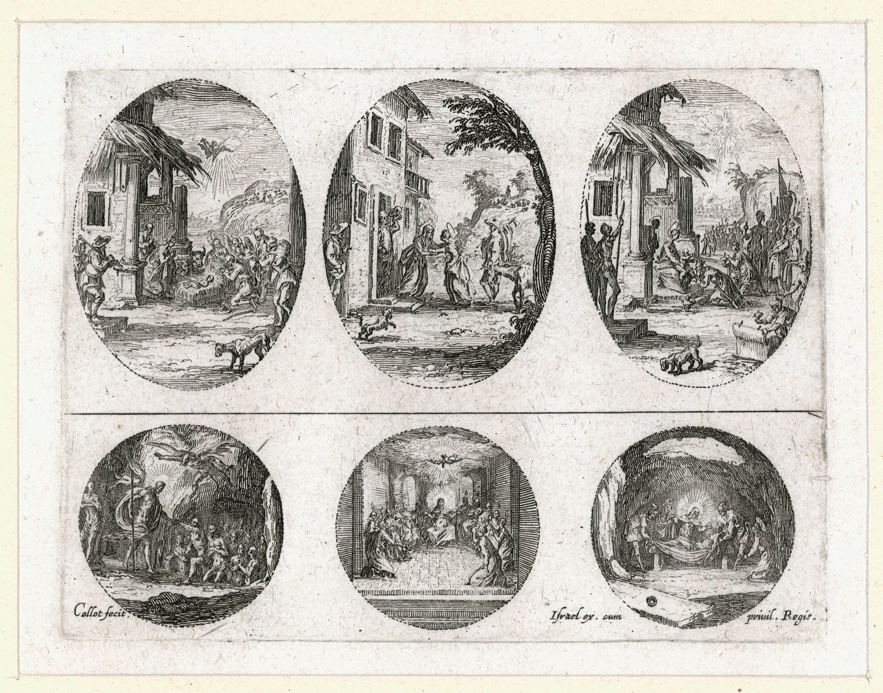 A passió csodái ... (metszet) alkotó: Jacques Callot