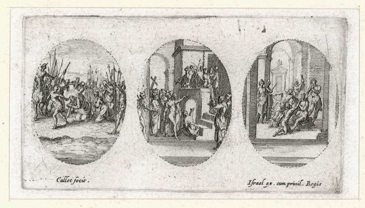 A passió csodái ... (metszet) alkotó: Jacques Callot