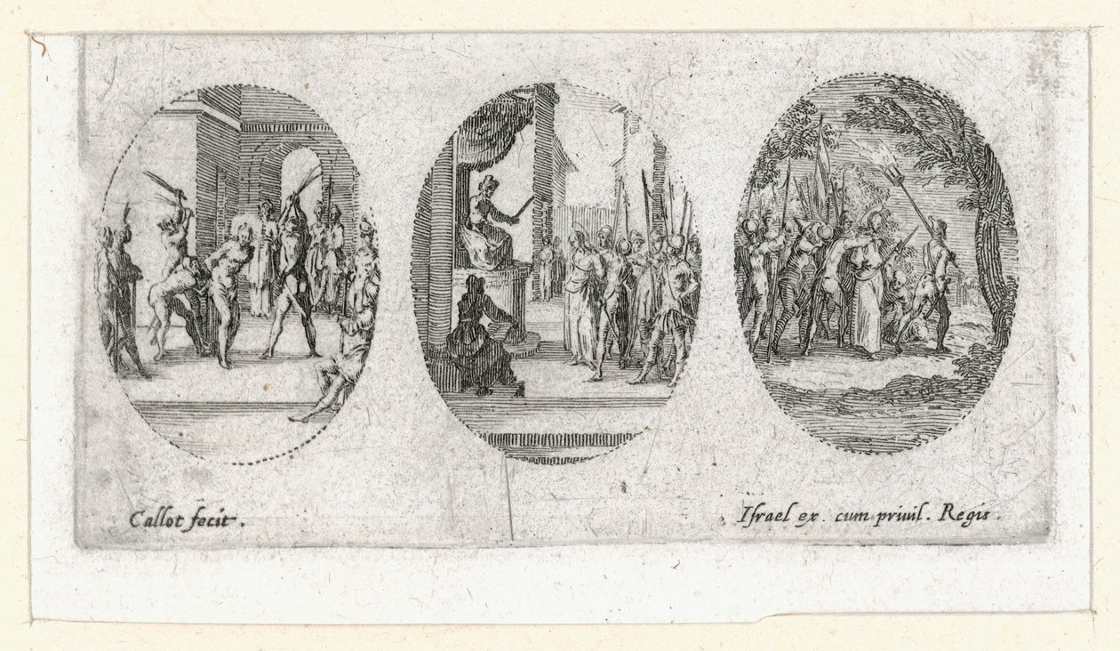 A passió csodái ... (metszet) alkotó: Jacques Callot