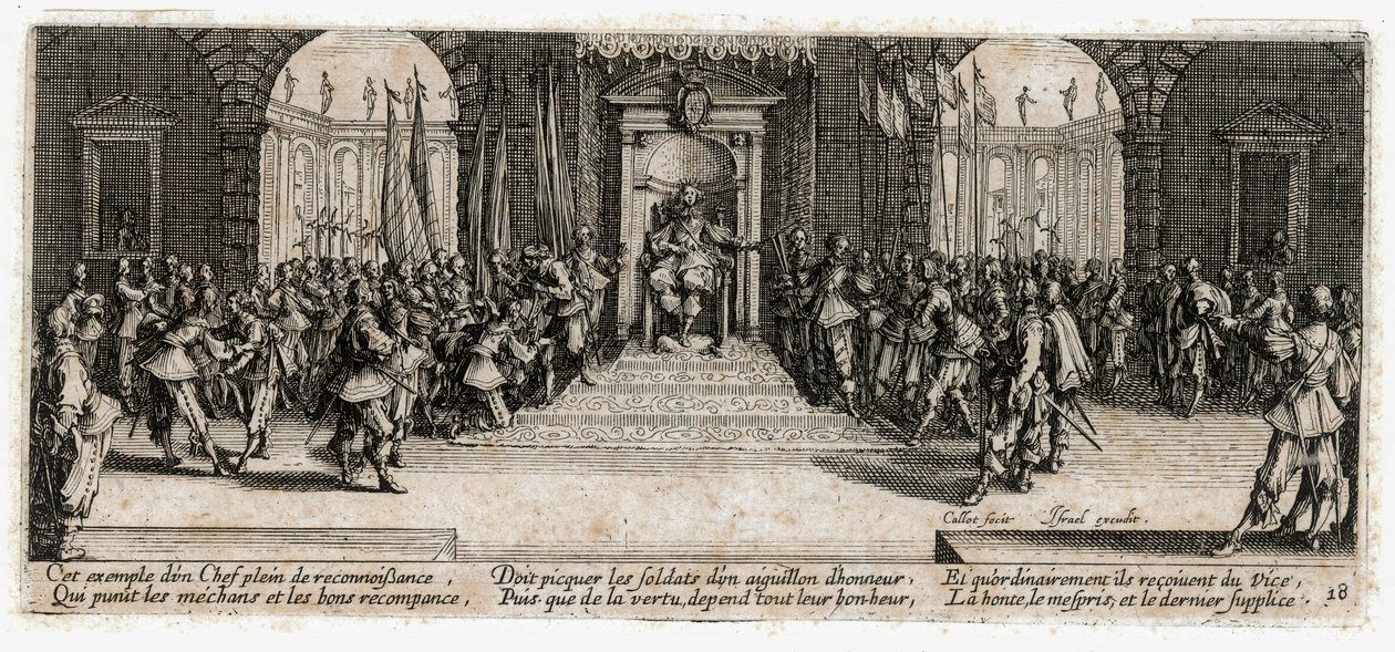 A háború nyomorúságai és szerencsétlenségei ... (metszet) alkotó: Jacques Callot
