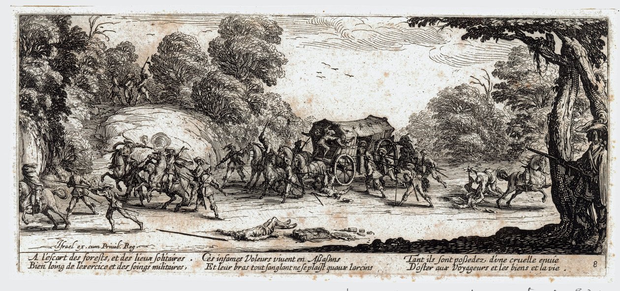 A háború nyomorúságai és szerencsétlenségei ... (metszet) alkotó: Jacques Callot