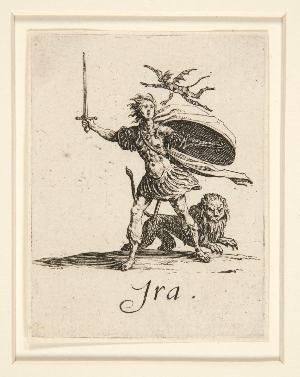 A hét halálos bűn: La Colere (Harag) alkotó: Jacques Callot