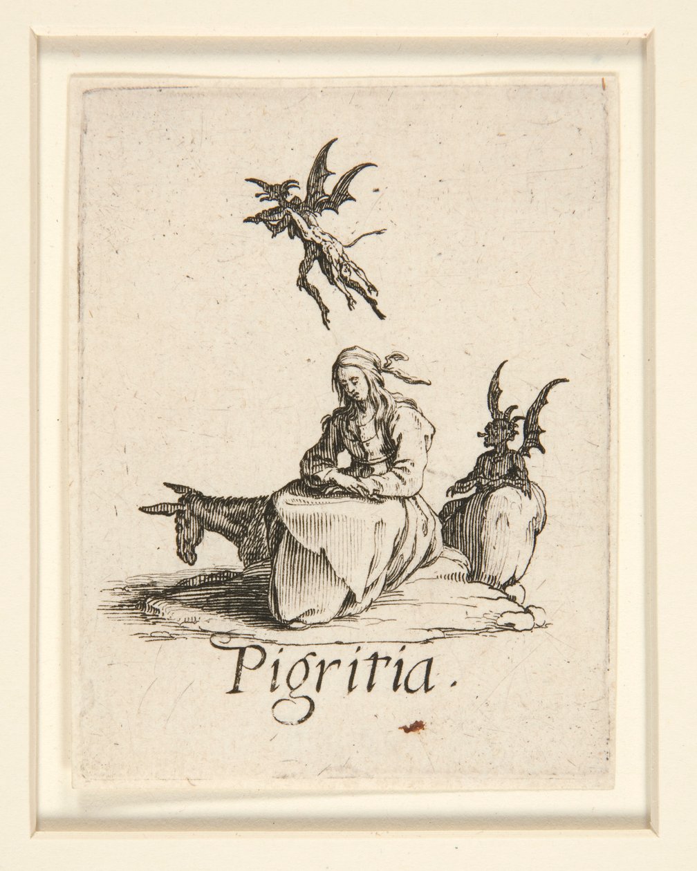 A hét halálos bűn: Lazaság alkotó: Jacques Callot