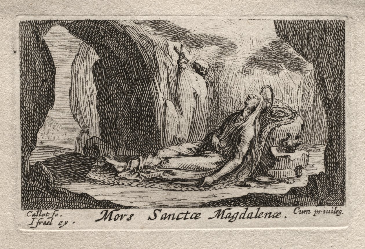 A bűnbánók: Steath of Ste. Madeleine alkotó: Jacques Callot