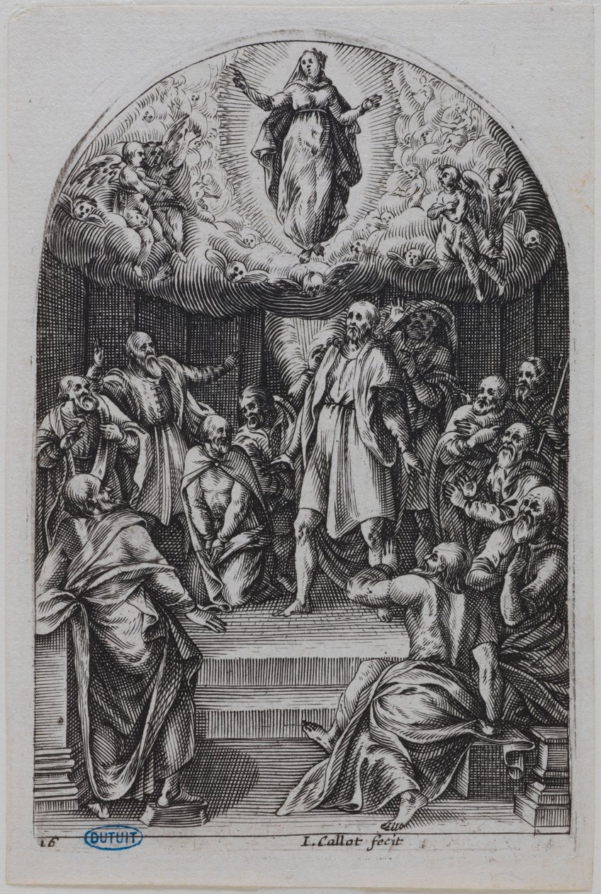 A római festmények, Nagyboldogasszony alkotó: Jacques Callot