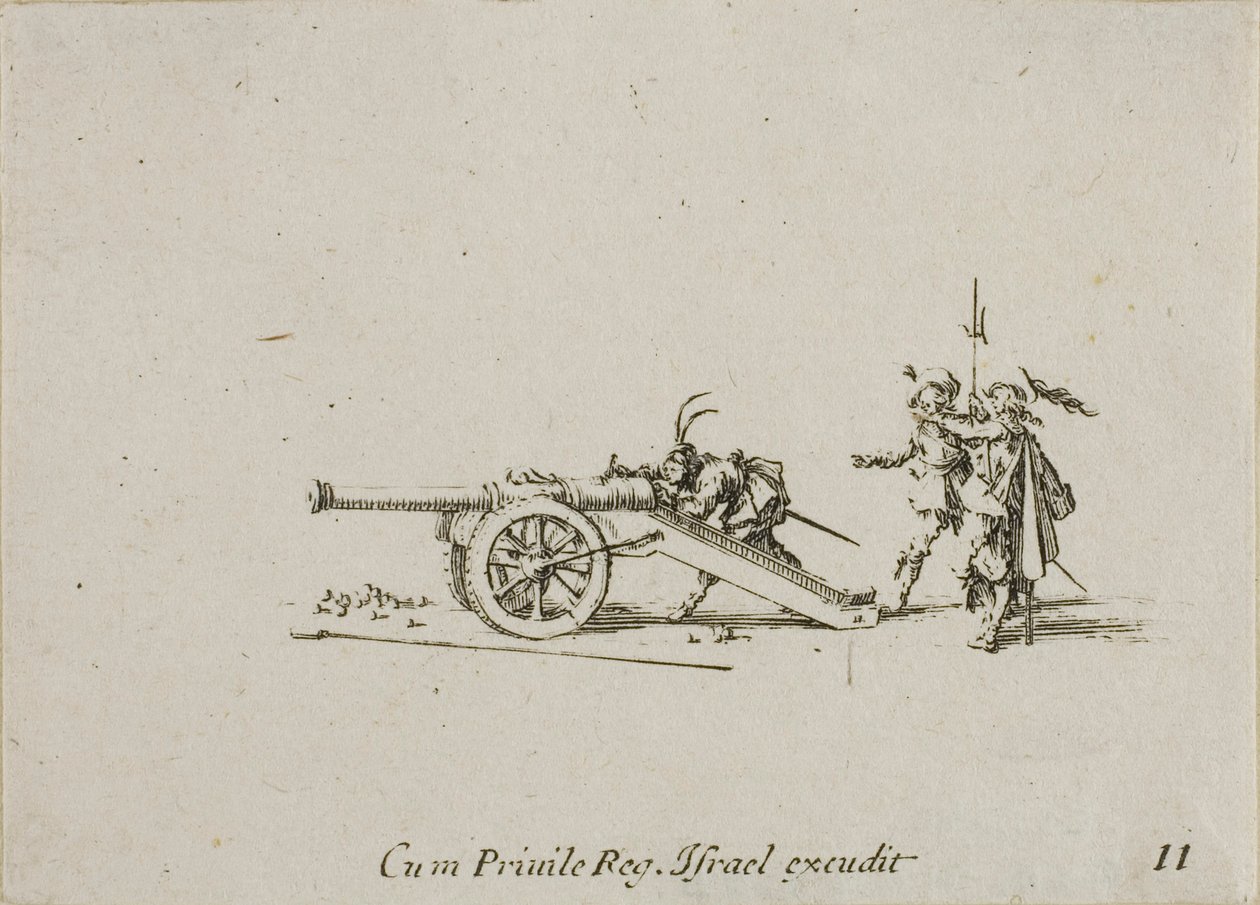 Loading the Canon, plate eleven from The Military Exercises   1280386   hu       hungarian Successfully Translated  Original: LAssiette au Beurre, number 94, Satirique en Couleurs Translat: L
