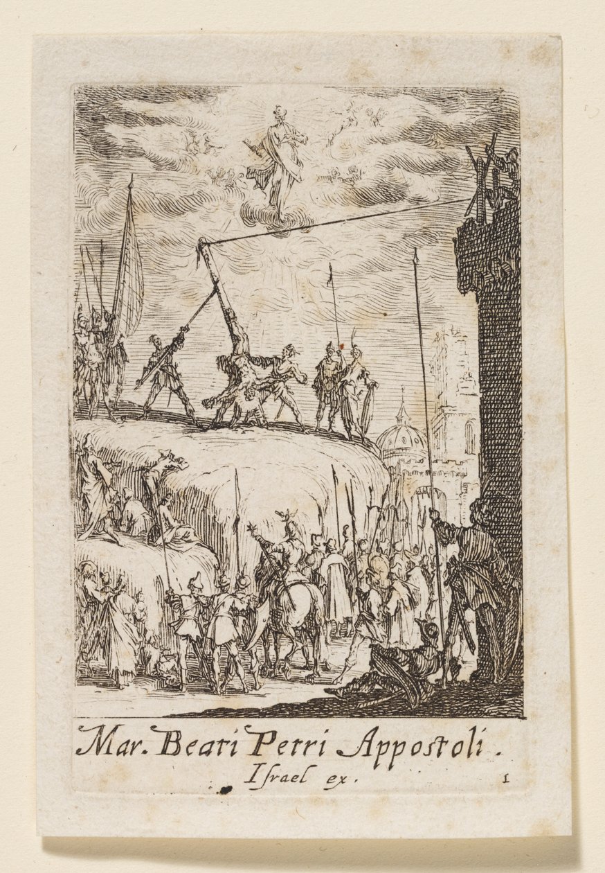 Szent Péter apostol vértanúsága (Boldog Péter apostol vértanúsága) alkotó: Jacques Callot