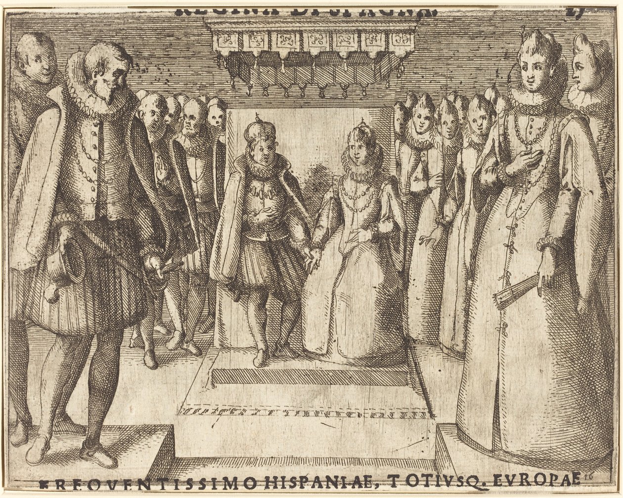 Osztrák Margit és III. Fülöp alkotó: Jacques Callot
