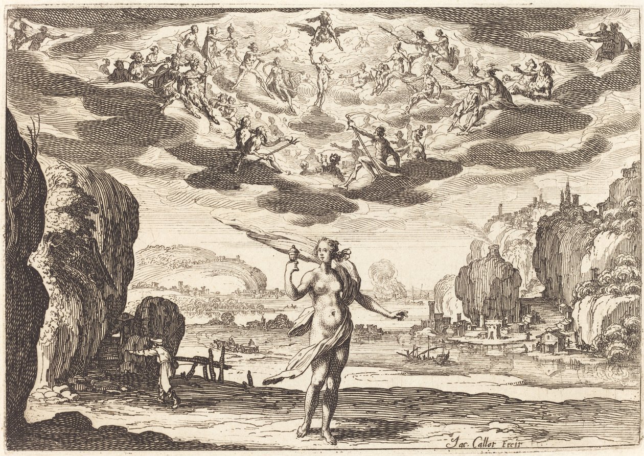 Pandora alkotó: Jacques Callot