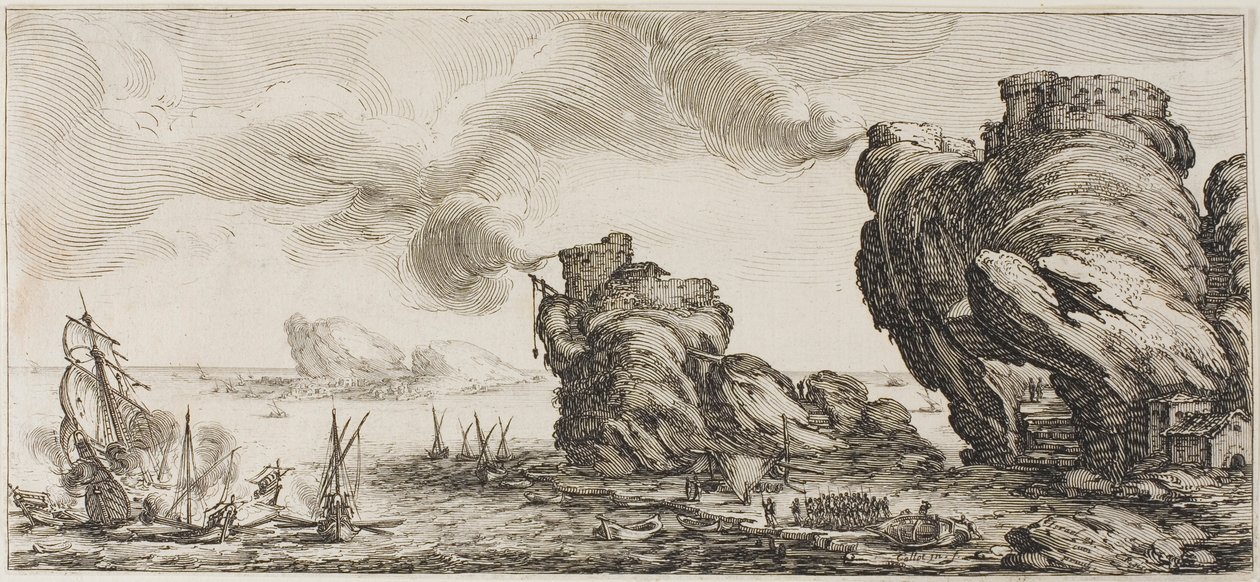 Pantalone, a Három olasz komikusból alkotó: Jacques Callot
