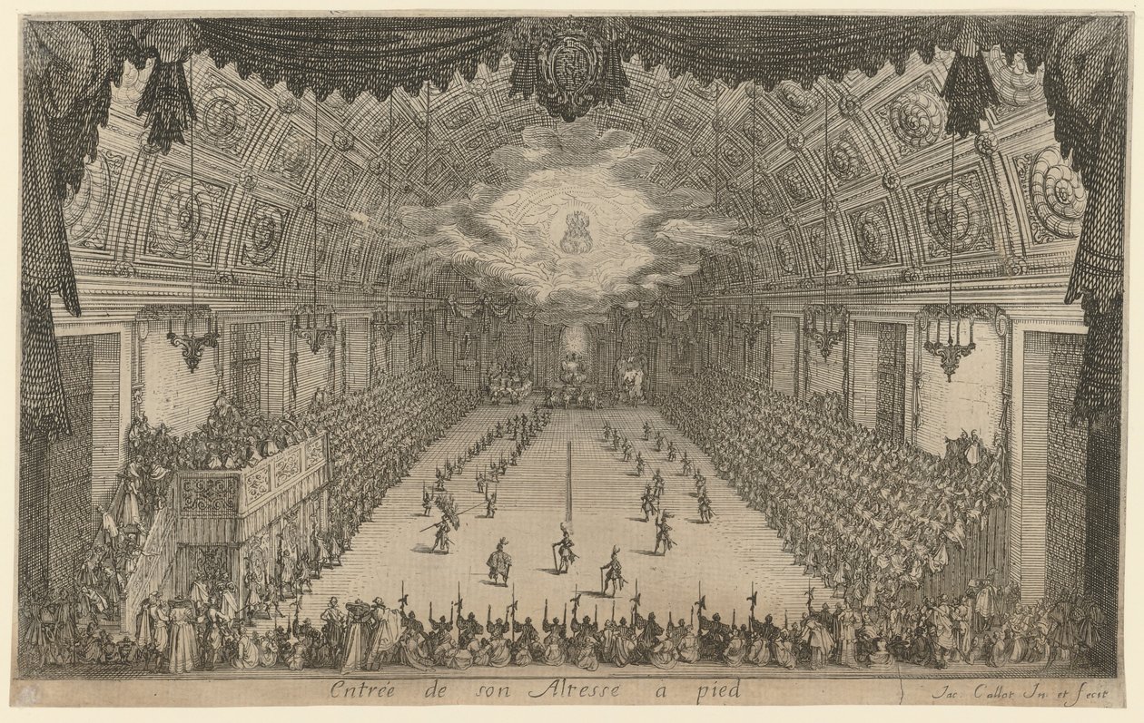 Felvonulás alkotó: Jacques Callot