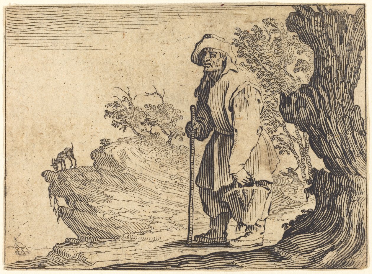 Zsákos paraszt alkotó: Jacques Callot
