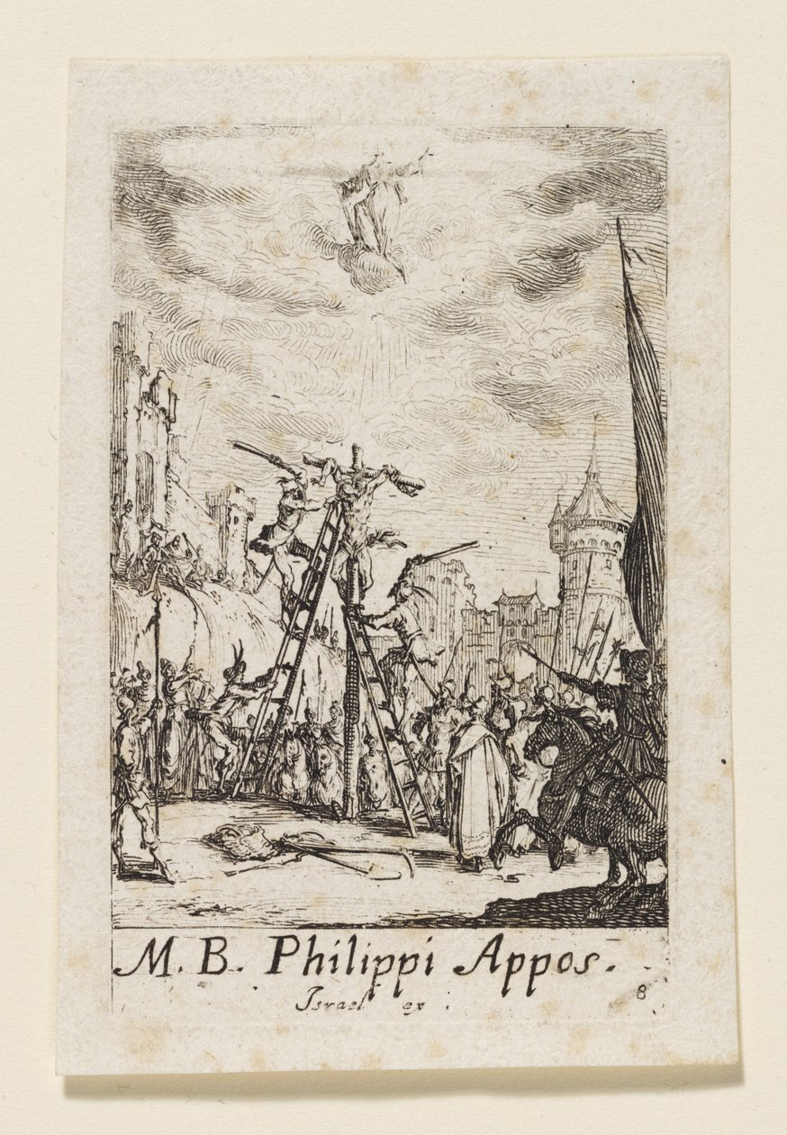 Fülöp apostol (Philippi Appos.) alkotó: Jacques Callot