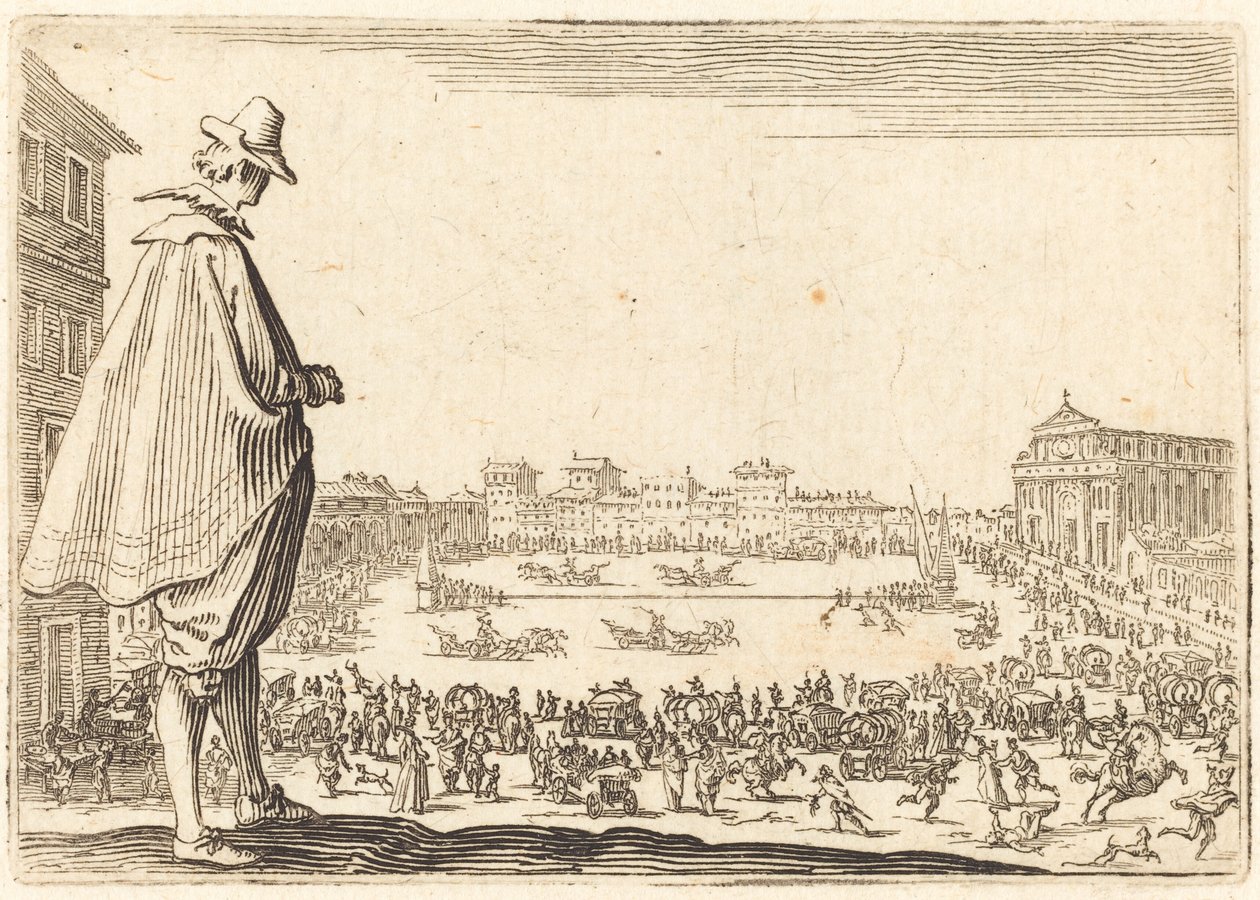 Piazza Santa Maria Novella, Firenze alkotó: Jacques Callot