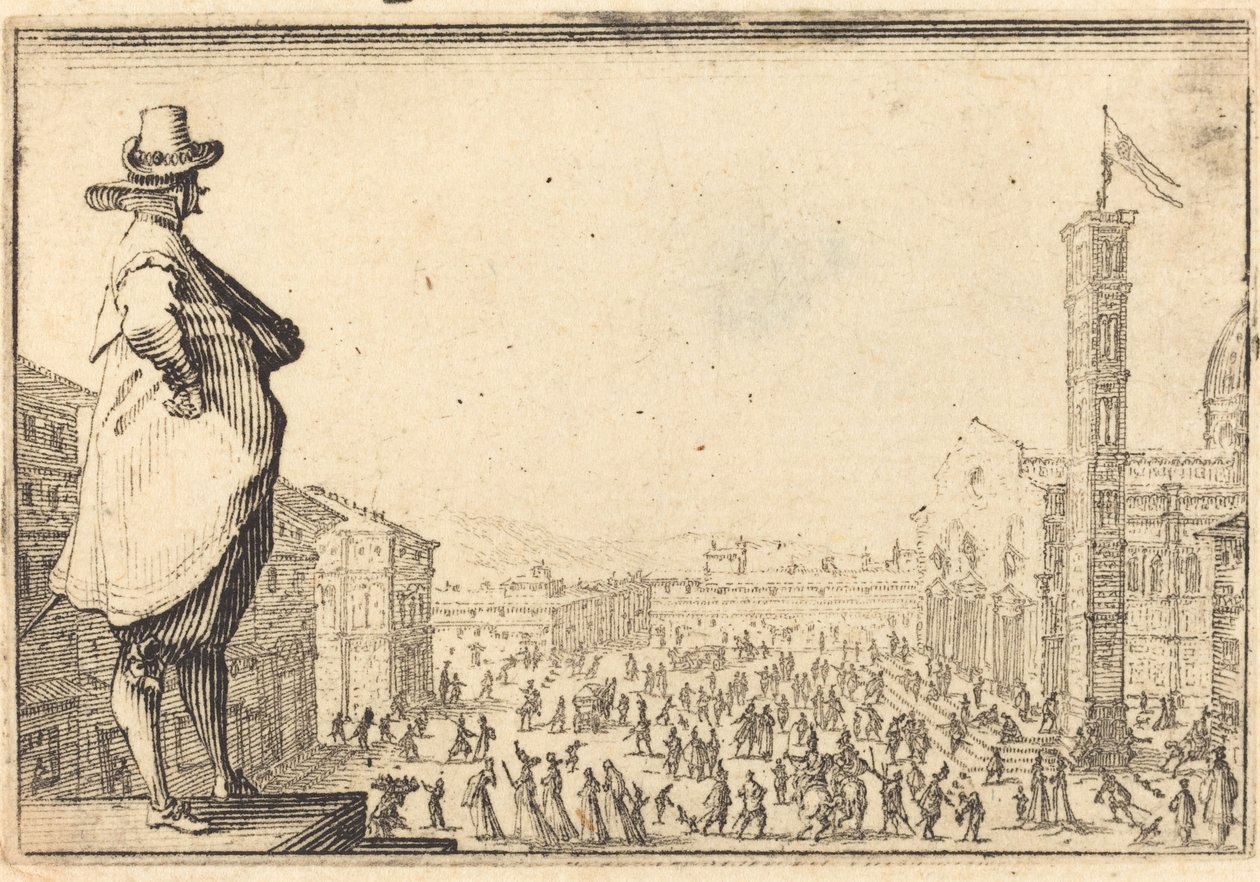 Piazza del Duomo, Firenze alkotó: Jacques Callot