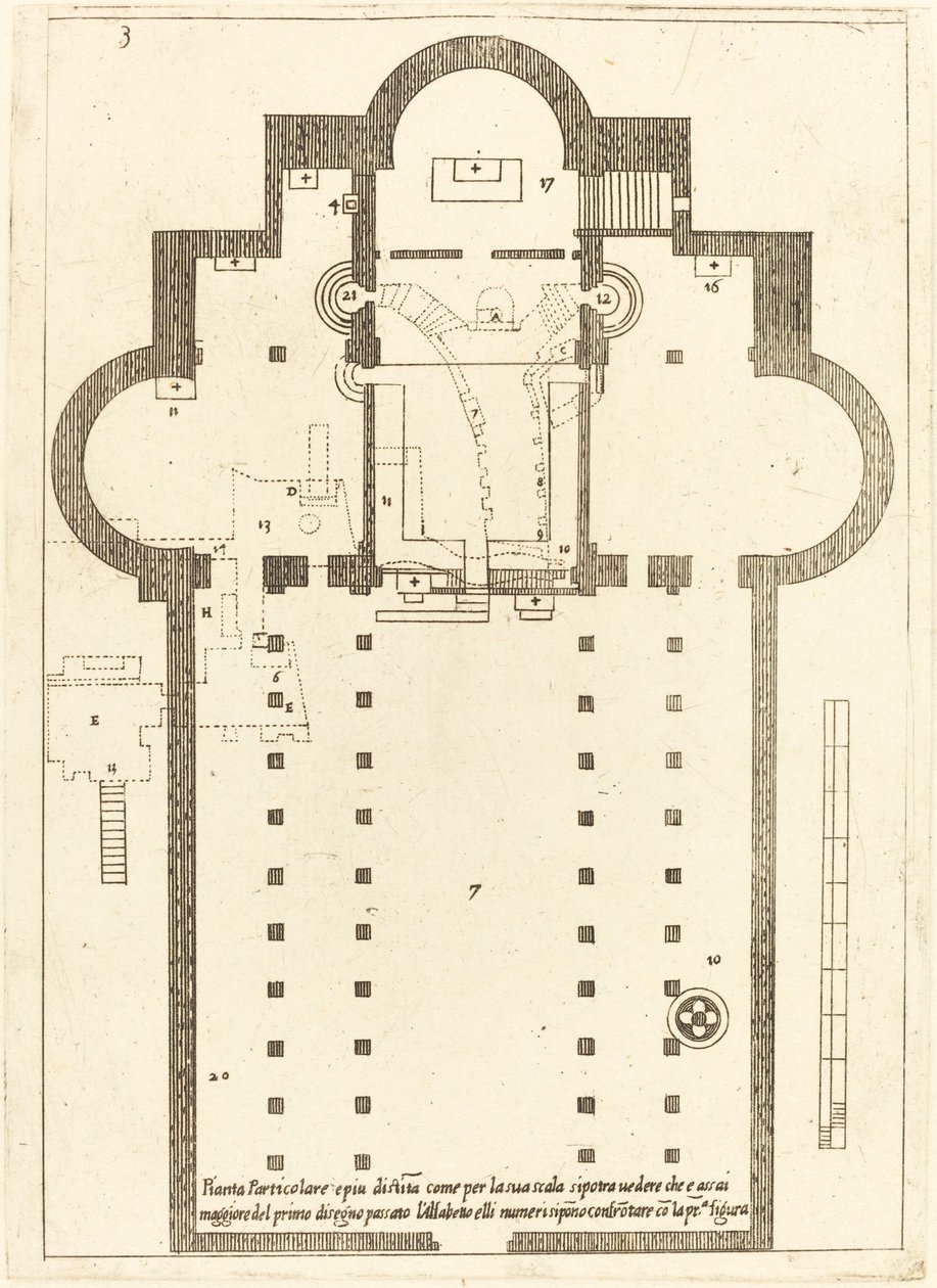 A Szent Jászló templom terve alkotó: Jacques Callot