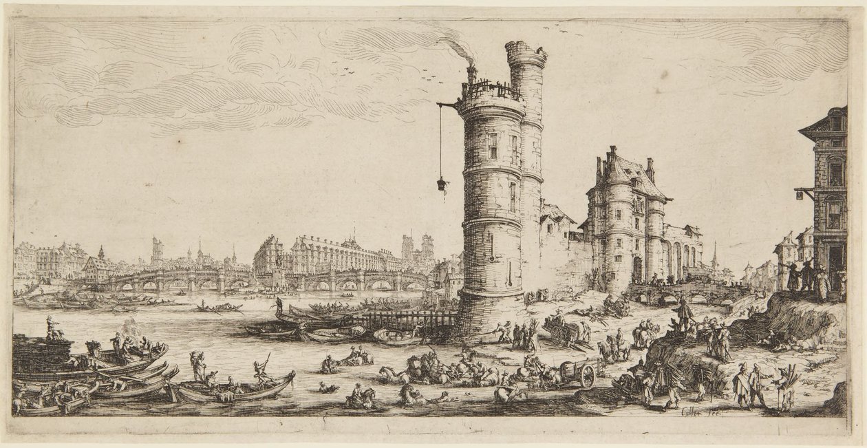 Pont-Neuf alkotó: Jacques Callot