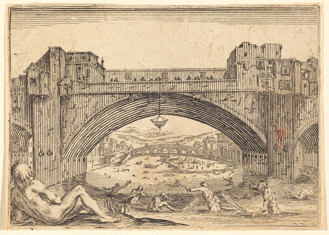 Ponte Vecchio, Firenze alkotó: Jacques Callot