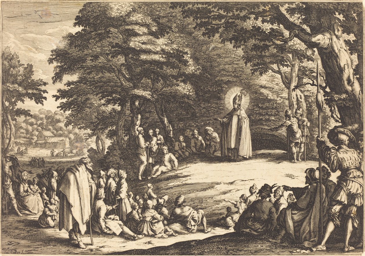 Szent Amond alkotó: Jacques Callot