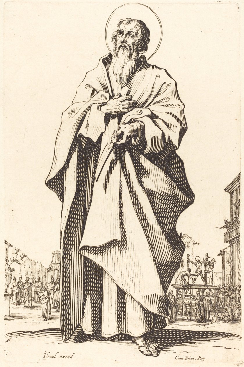Szent Bertalan alkotó: Jacques Callot