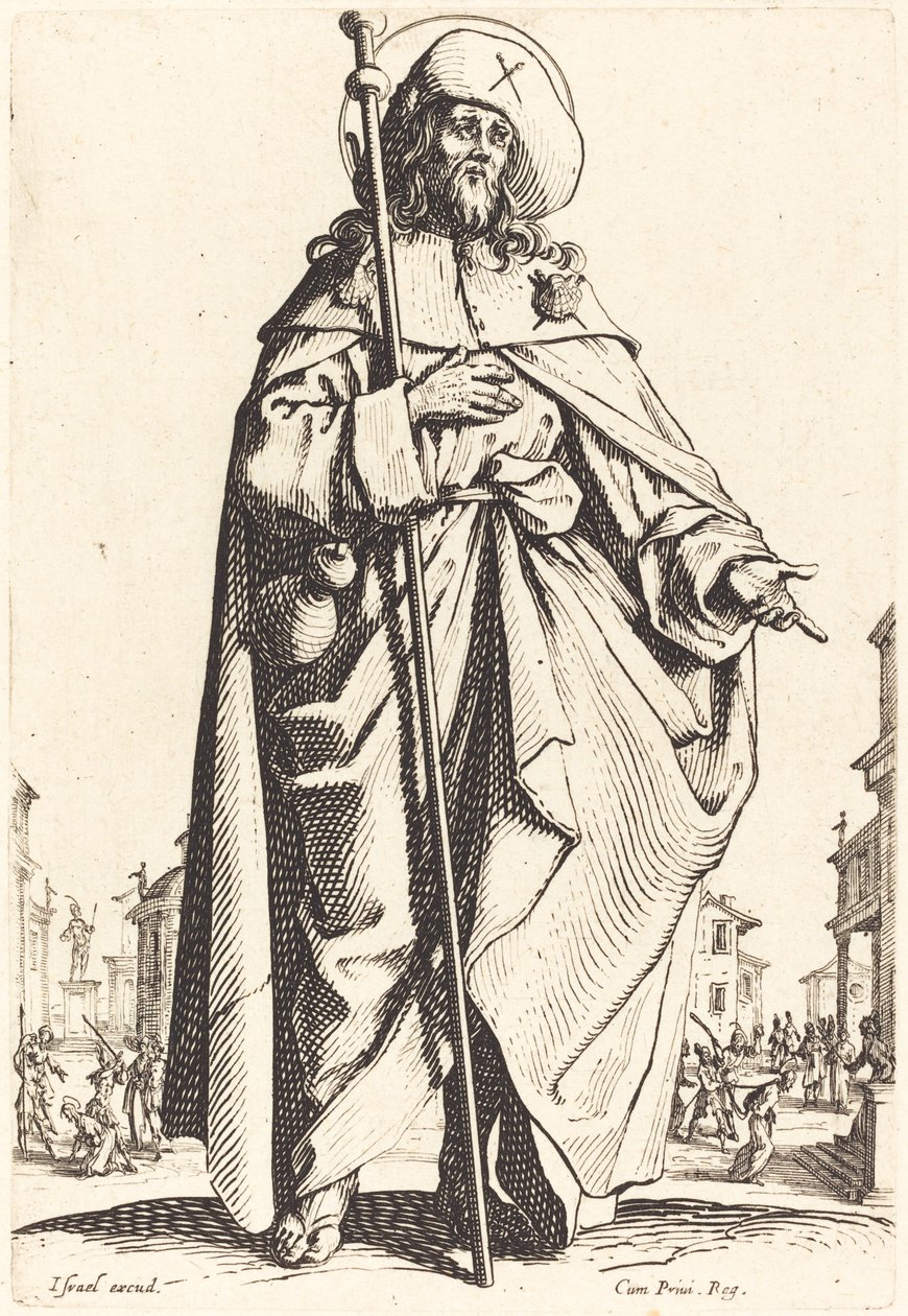 Nagy Szent Jakab alkotó: Jacques Callot