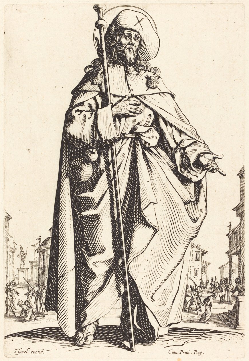 Nagy Szent Jakab alkotó: Jacques Callot